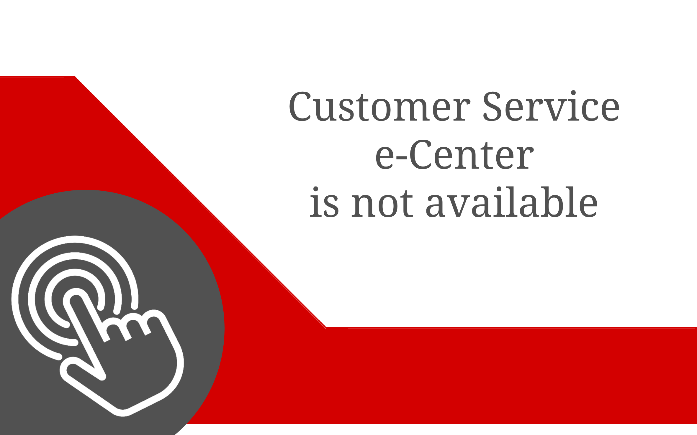 Customer Services Center